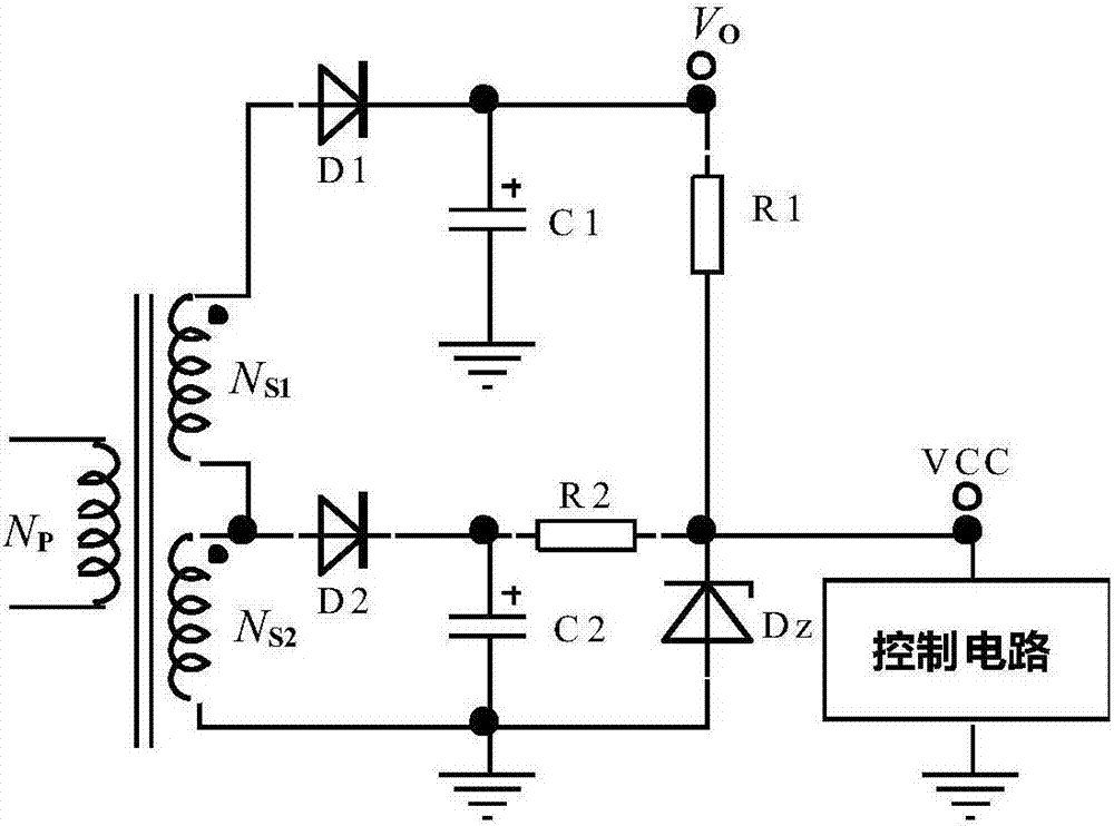 一種用于為控制電路供電的電源電路及開關(guān)電源的制造方法與工藝