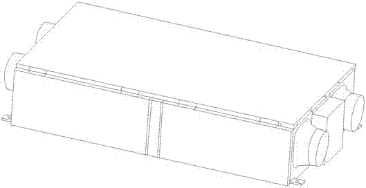 一種防霾全熱交換新風(fēng)除濕機(jī)的制造方法與工藝