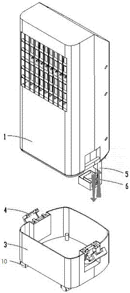 自由升降式水泵的分体式空气调节装置的制造方法