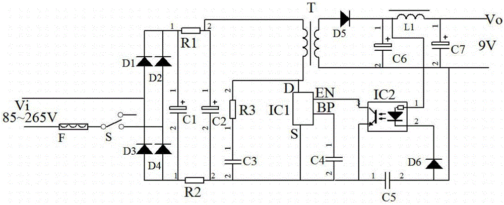 一种AC‑DC电源适配器电路的制造方法与工艺