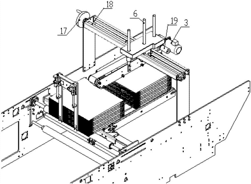 一種全自動粘箱機壓紙輸送機構的制造方法與工藝