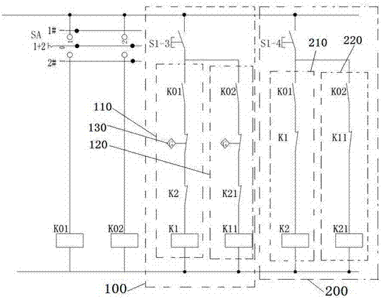 一種起重機(jī)單升單降同升同降控制電路的制造方法與工藝