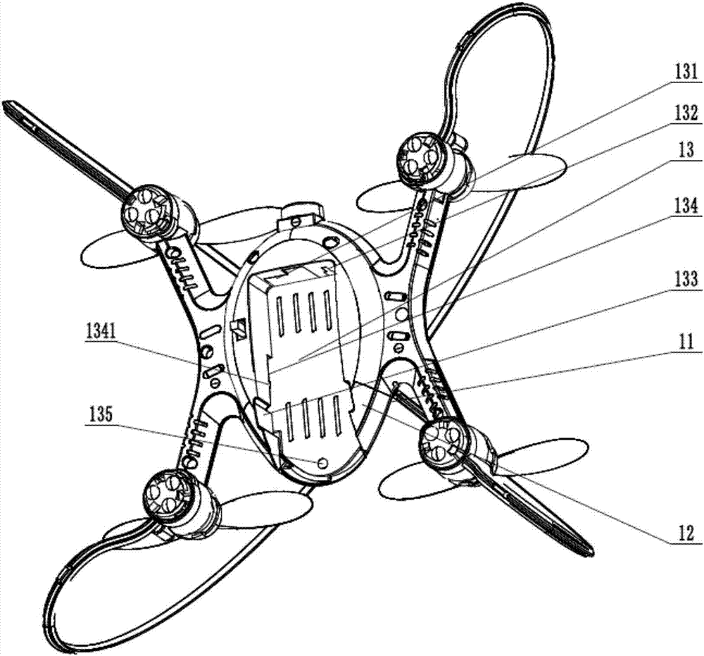 一种紧凑型四轴飞行器的制作方法