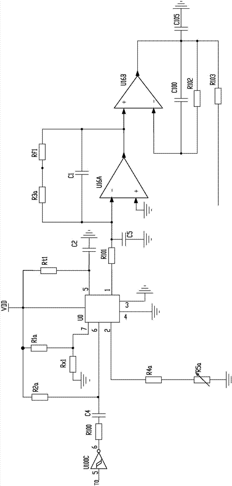 一種中央空調(diào)分區(qū)控制器的頻率電壓轉(zhuǎn)換電路的制造方法與工藝