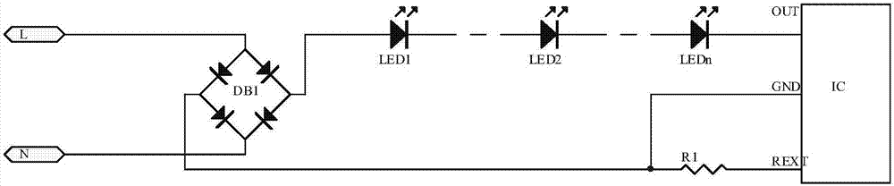 一種線性LED驅(qū)動電路的制造方法與工藝