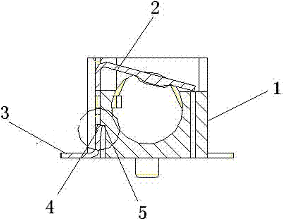 耳机插座连接端子固定结构的制造方法与工艺