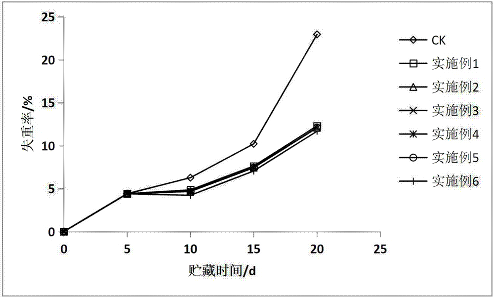 一種松茸的涂膜保鮮方法與流程