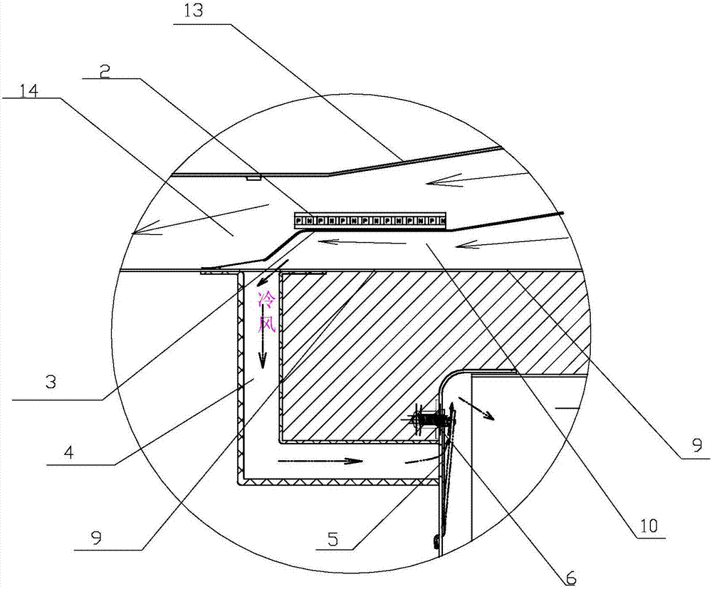 一种具有冷藏保鲜功能的烤箱的制造方法与工艺