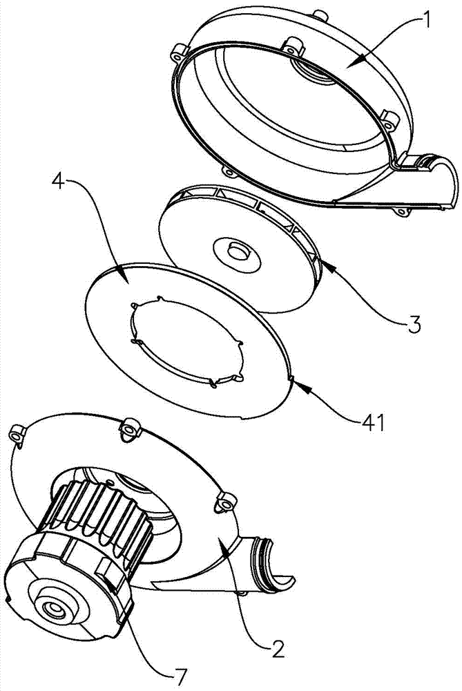 一种呼吸机的鼓风装置的制造方法