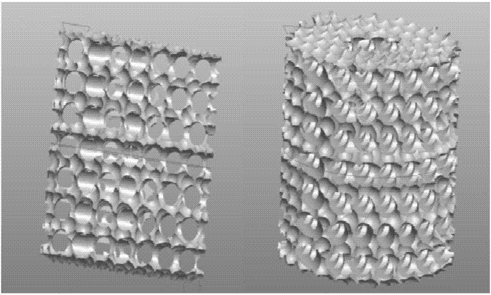一种基于光固化3D打印技术个体化定制型的骨修复生物陶瓷支架材料及其制备方法与流程