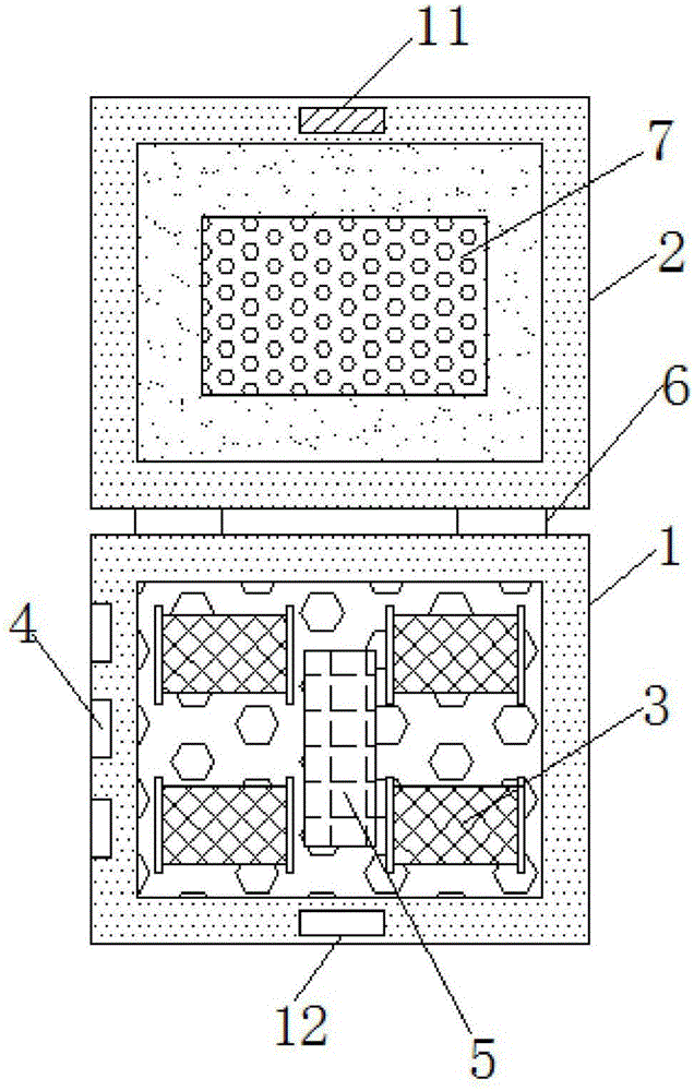 一种计算机网络连接配件整理盒的制造方法与工艺