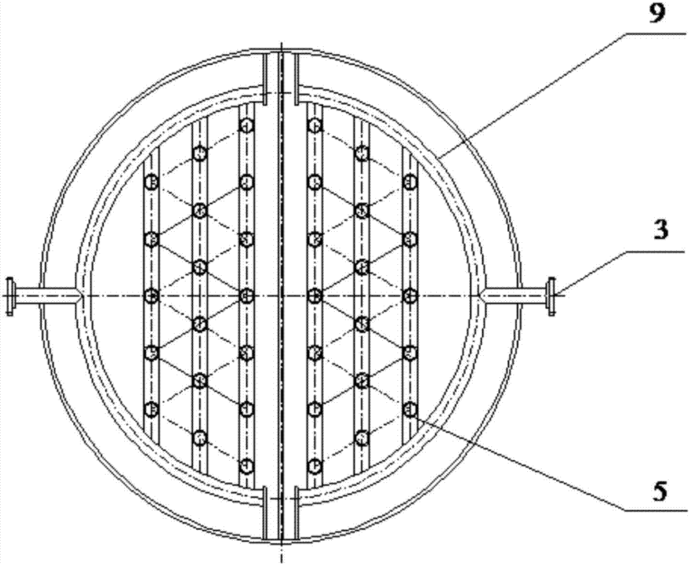 一種UO3?H2O體系脫水后尾氣除塵裝置及除塵方法與流程