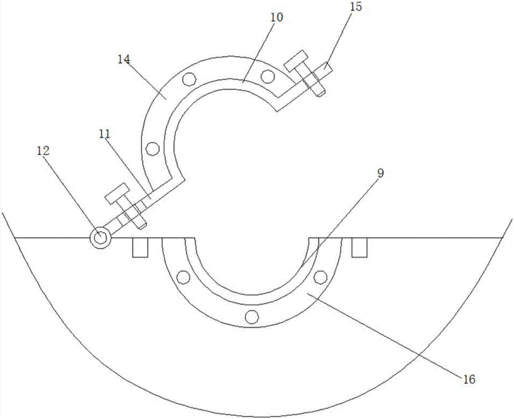 一種連軋機(jī)架擺臂軸結(jié)構(gòu)及裝配方法與流程