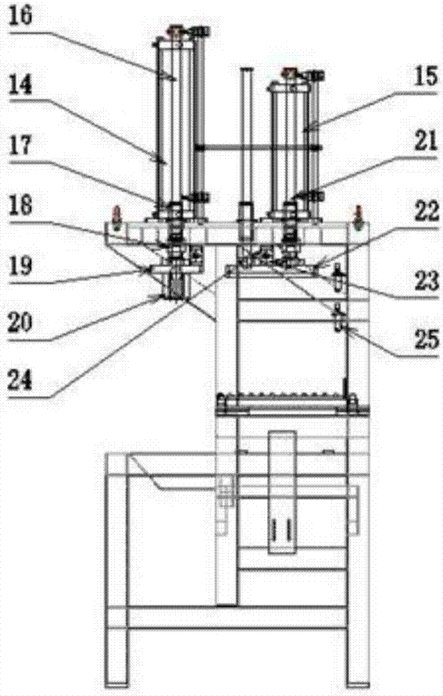 一種自動化氣動折斷料柄裝置的制造方法