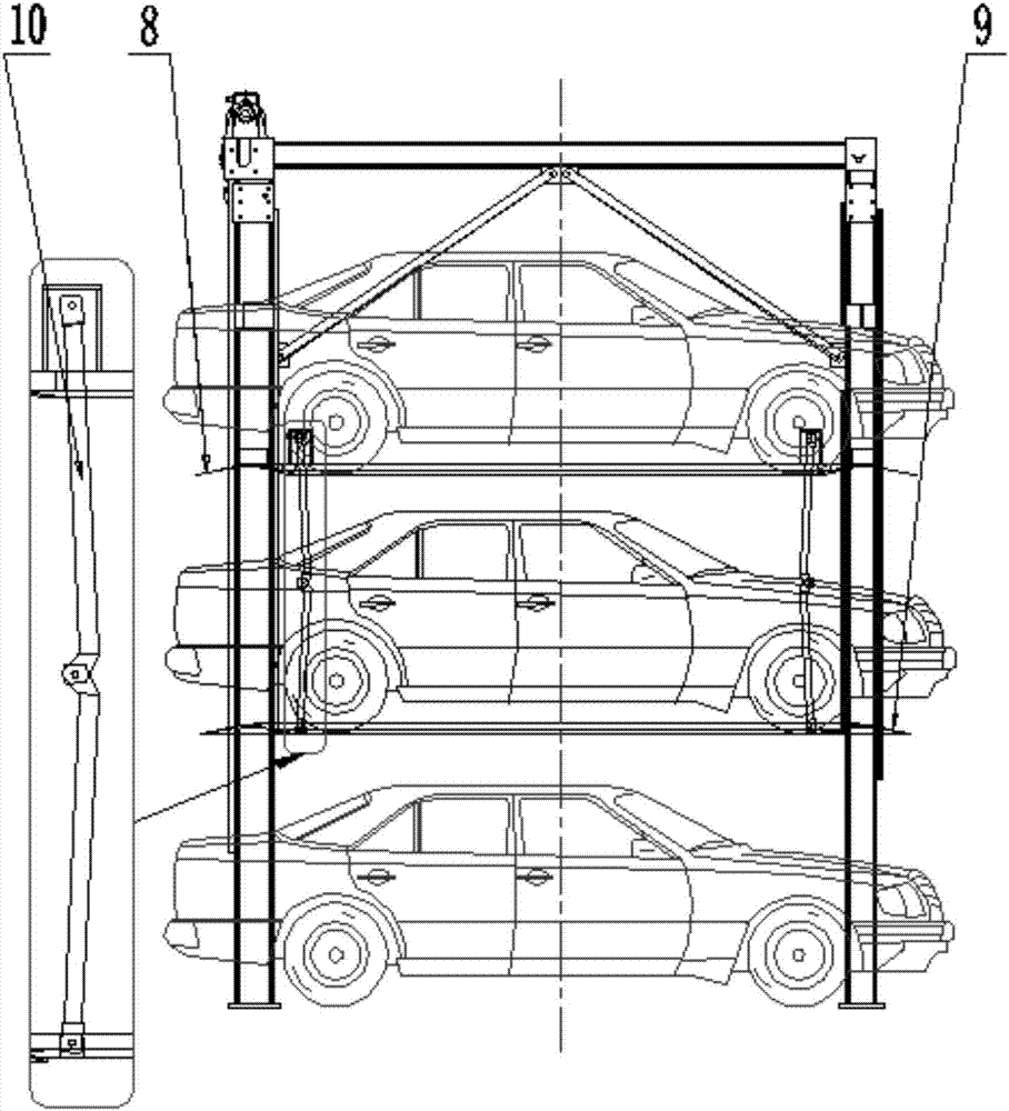 一種具有連桿式載車板的立體停車設備的制造方法與工藝