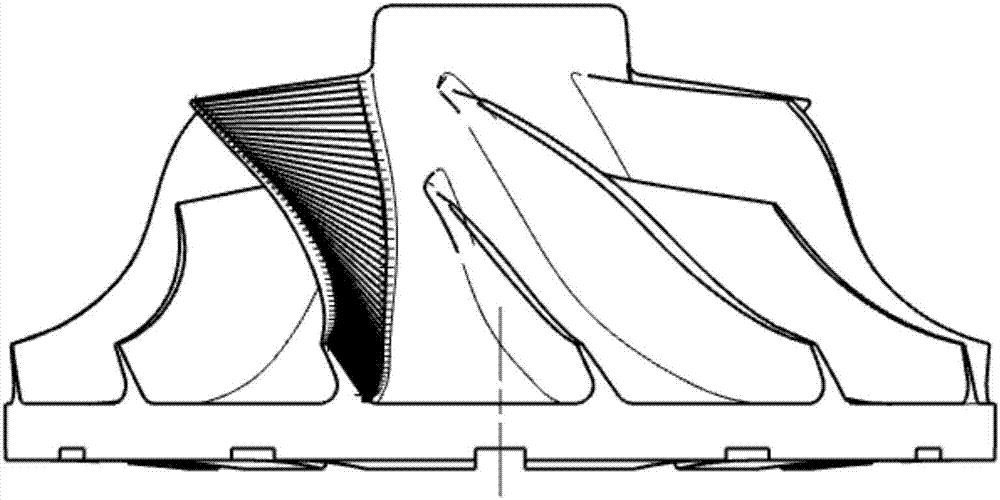 减小叶轮叶片侧铣加工变形误差的工艺方法与流程