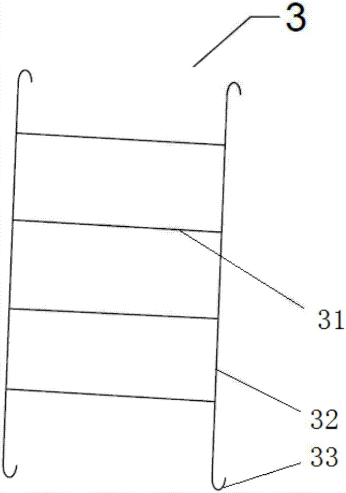 一种可折叠式散养鸡栖架的制造方法与工艺