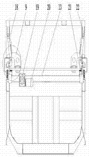 一种自卸车的平铺顶盖装置的制造方法