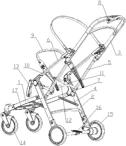 可折叠婴儿推车的制造方法与工艺