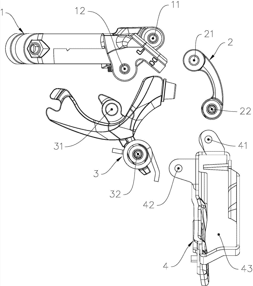 一種自行車前撥鏈器的制造方法與工藝