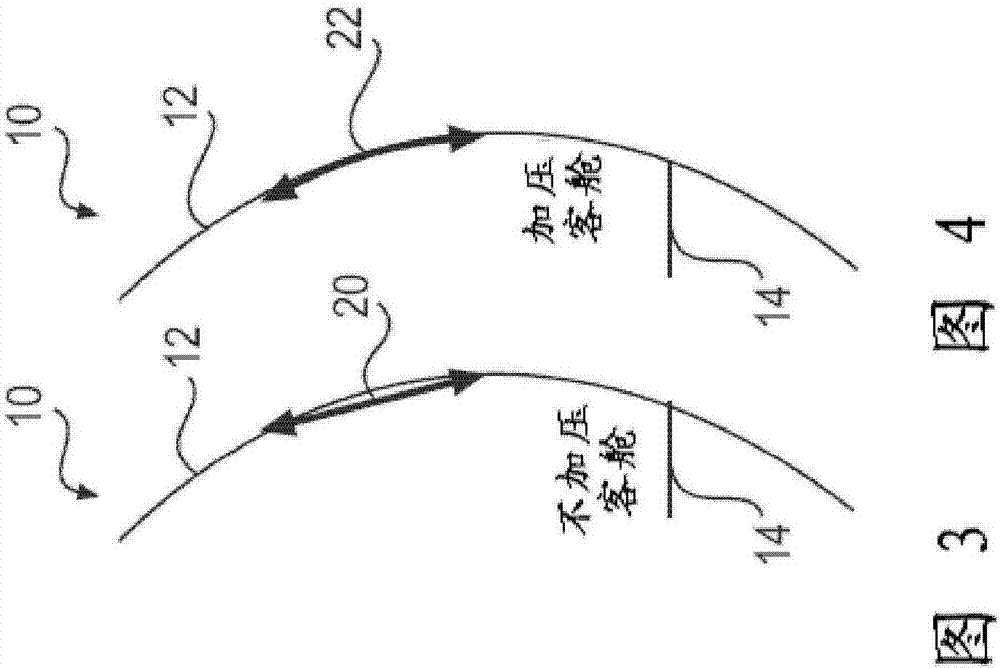 加壓交通工具和用于配置加壓交通工具的窗的方法與流程