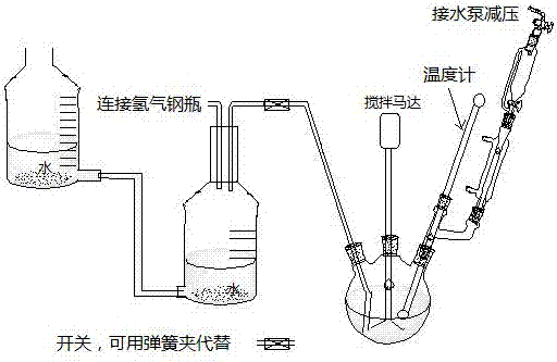 一种生产间二甲氨苯甲酸的方法与流程