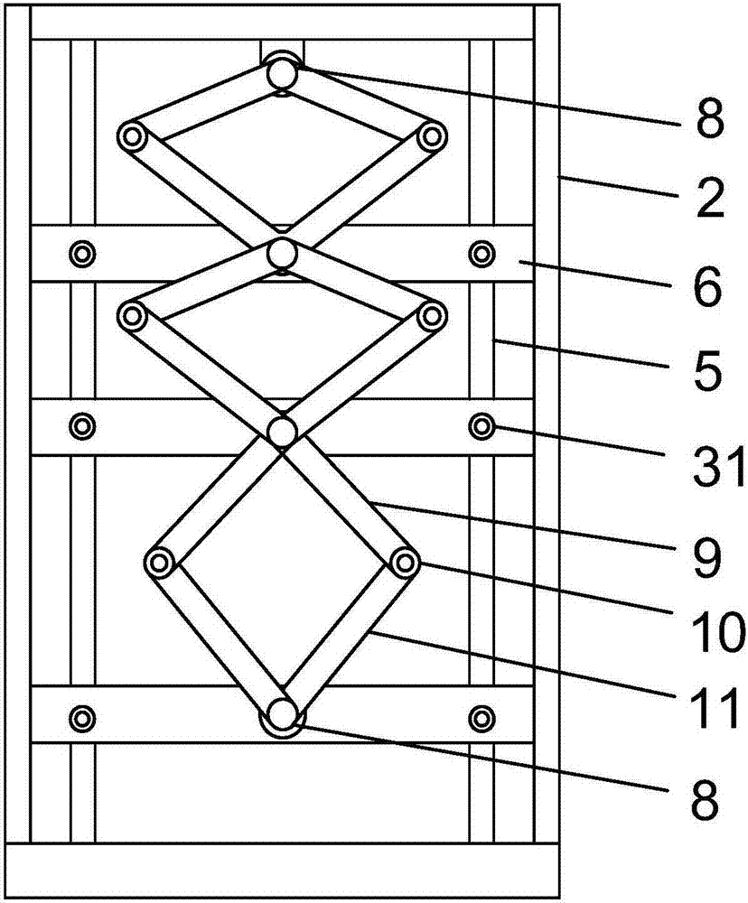 一種大容量室內(nèi)書柜及其使用方法與流程