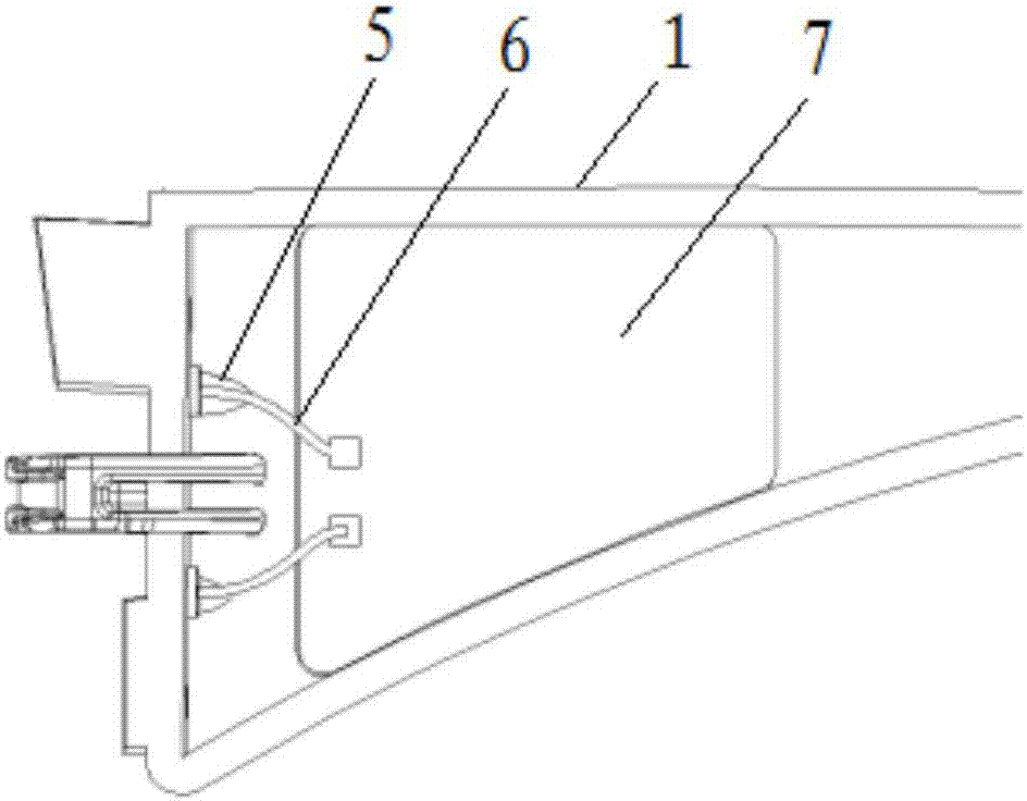 一种眼镜显示装置的按键连接结构的制造方法