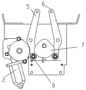 一种乘座式高速插秧机带凸轮左右划线机构的制造方法与工艺