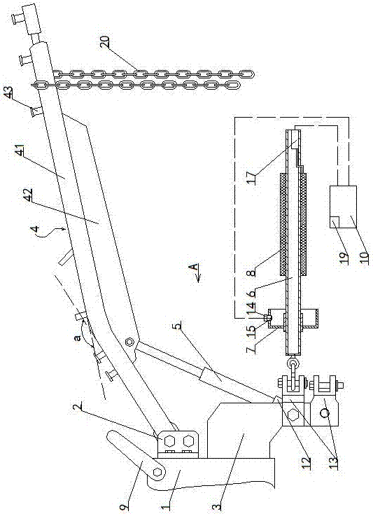 電桿散運牽引裝置的制造方法