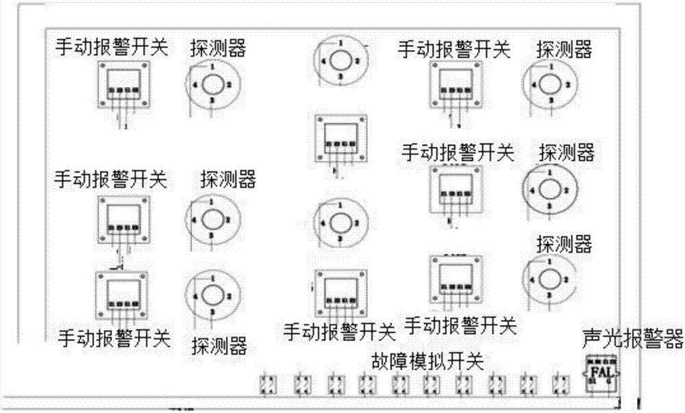 軌道交通FAS火災報警與故障模擬實訓裝置的制造方法