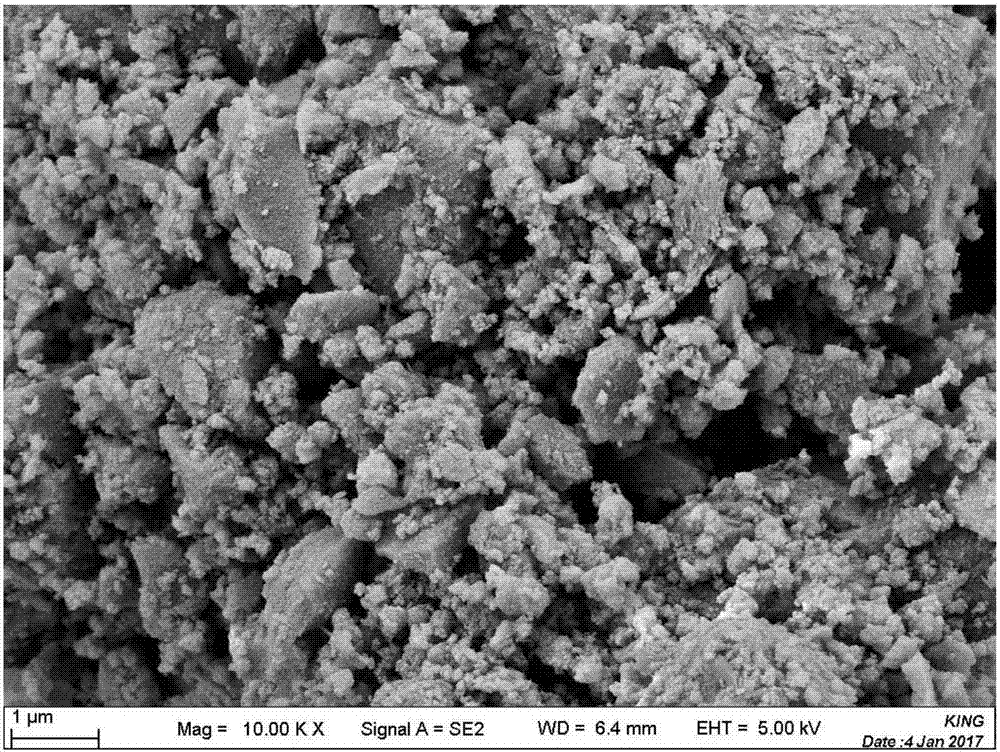 磁性异相光芬顿NiFe2O4/ZnO复合纳米材料的制备方法及该材料的应用与流程