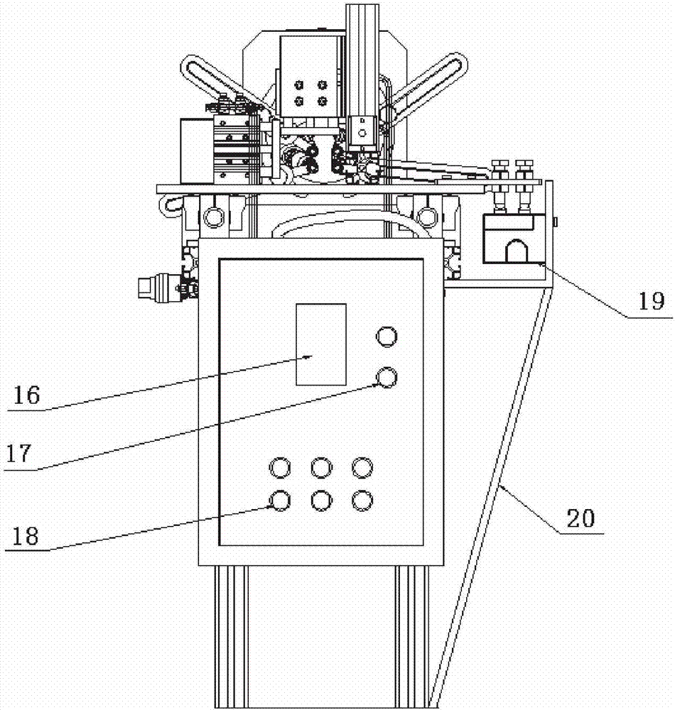 一種鋁型材攻絲機(jī)的制造方法與工藝