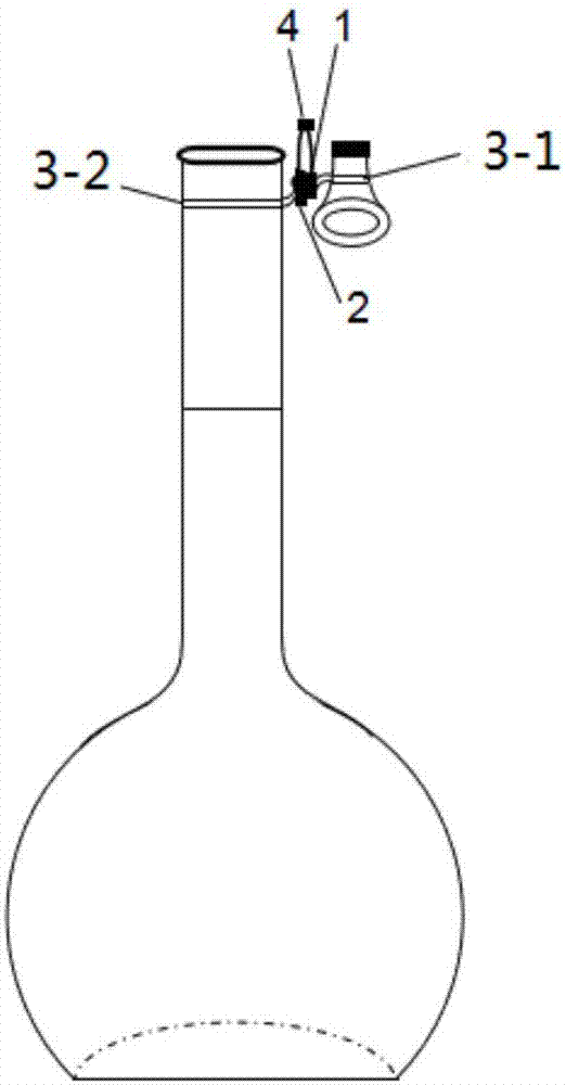 一種容量瓶瓶蓋固定器的制造方法與工藝