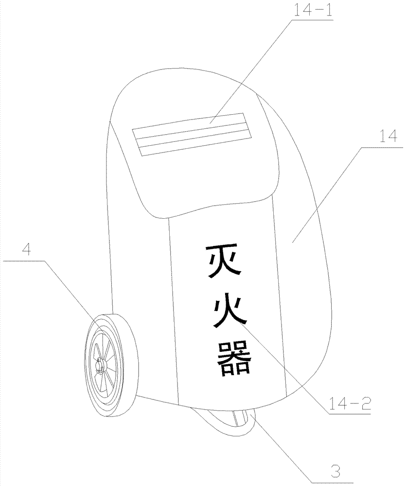 一種新型的多功能推車式滅火器的制造方法與工藝