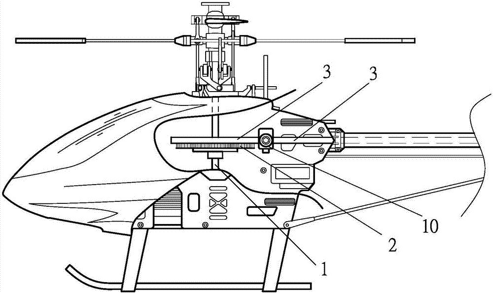 遥控直升机传动皮带调整装置的制造方法