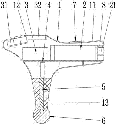 一種多功能經(jīng)絡(luò)理療器的制造方法與工藝