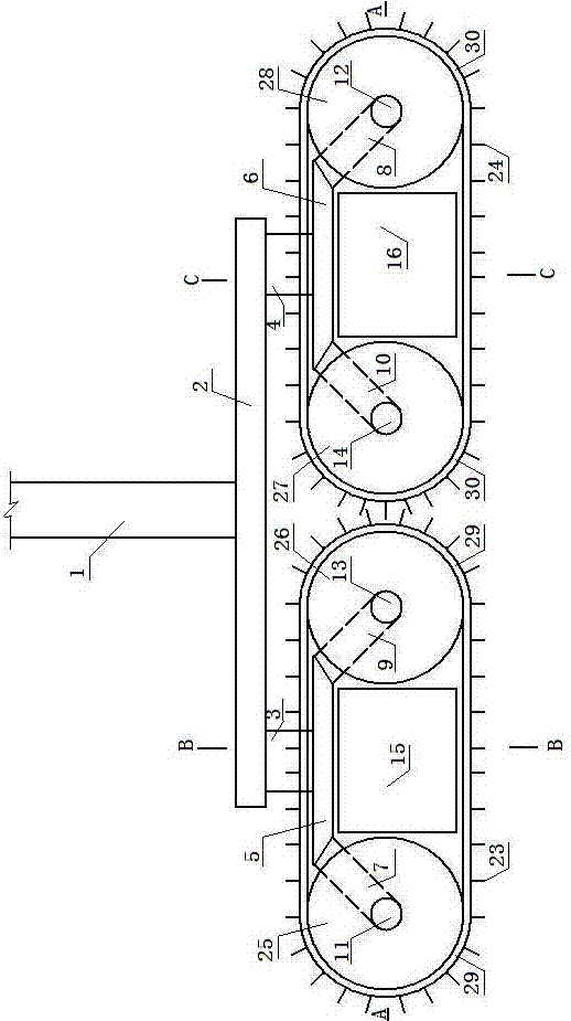 铣切链铣槽机的制造方法与工艺