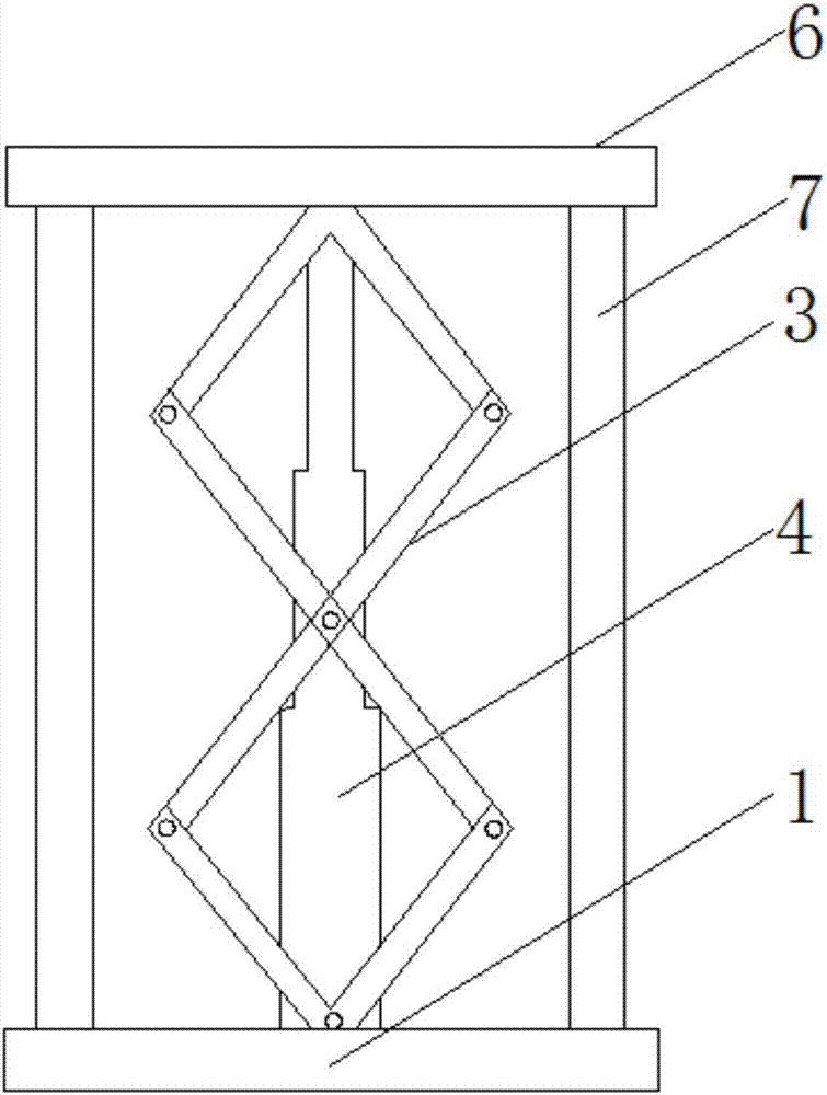 一种自动爬升式可变形电梯井操作钢平台的制造方法与工艺