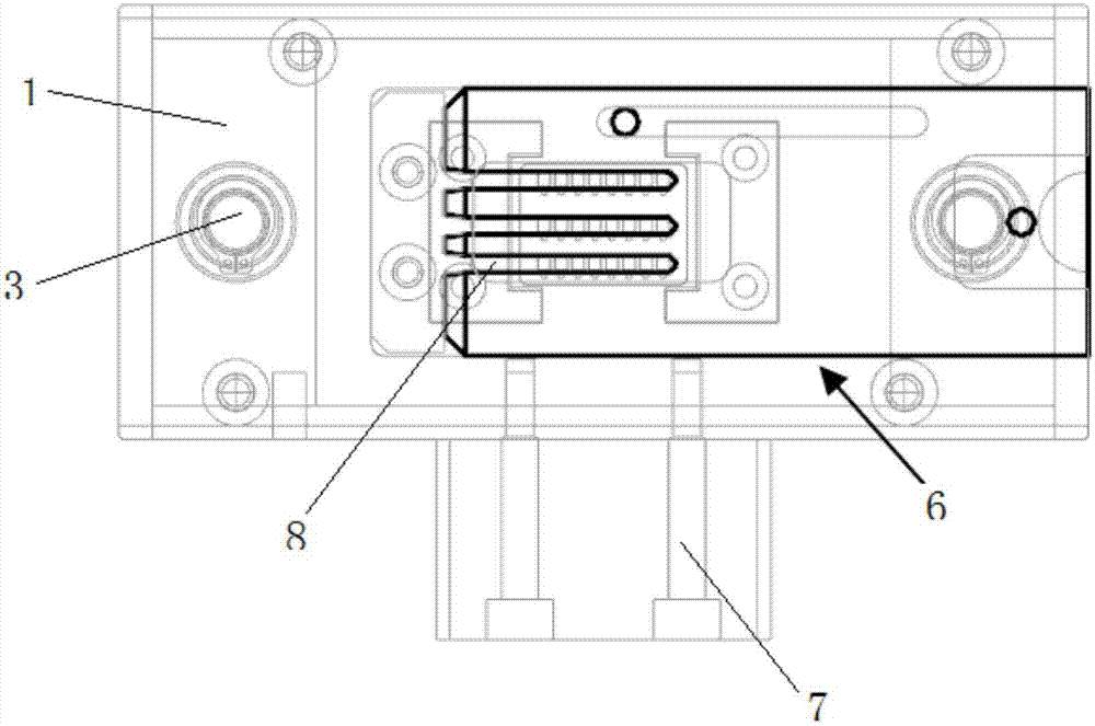 一种连接器密封盖冲孔装置的制造方法