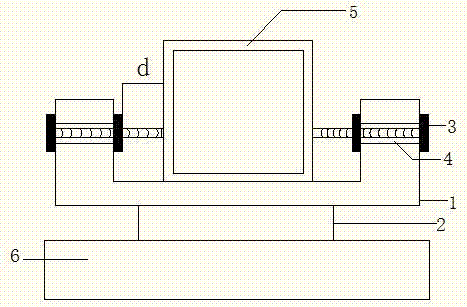 一種方鋼管固定支座的制造方法與工藝