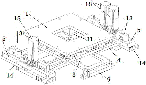 一种双面对位的曝光机对位台的制造方法与工艺