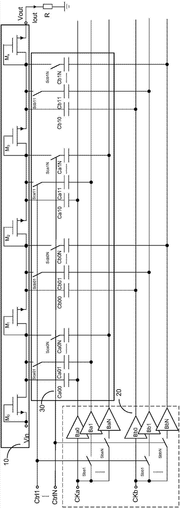 一種驅動力可配置的電荷泵電路的制造方法與工藝