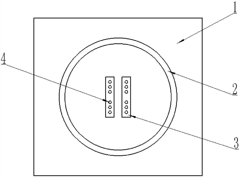 一種帶圓形可旋轉(zhuǎn)置物架的墻體的制造方法與工藝