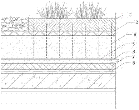 一种植屋面的排蓄水层构造的制造方法与工艺