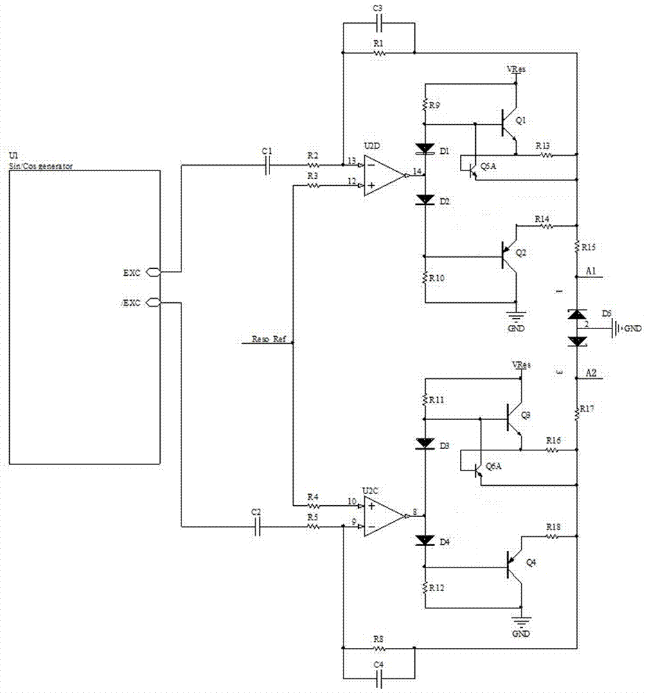 一種新型旋轉(zhuǎn)變壓器激勵信號輸出電路的制造方法與工藝