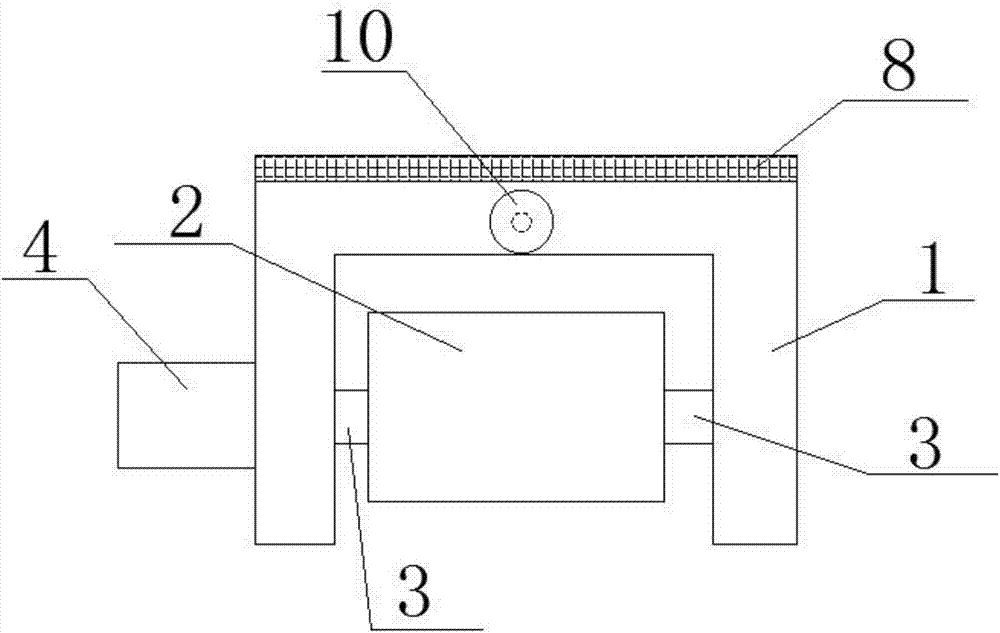 一種無人機(jī)用攝像機(jī)安裝支架的制造方法與工藝