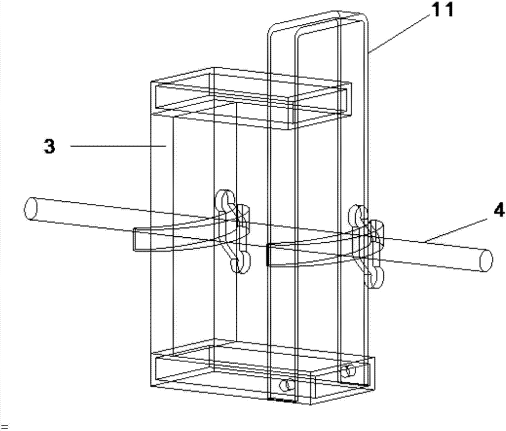 一种楼梯间砼墙接茬处的加固装置的制造方法