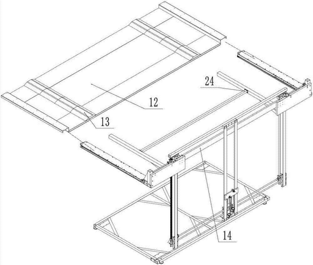 立体车库的上层平台横向滑移机构的制造方法与工艺