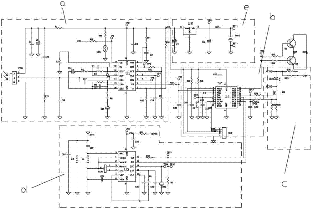 一種無線遙控智能照明控制電路的制造方法與工藝